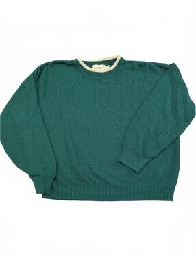 Vintage Liberty By Old Glory Sweater L USA Made 100% Cotton Oversized